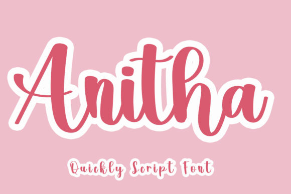 Anitha Font Poster 1