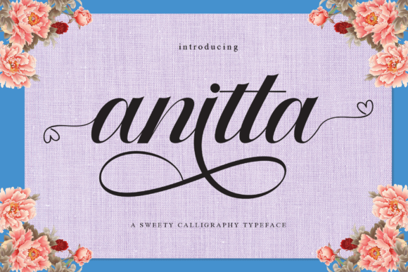 Anitta Font Poster 1