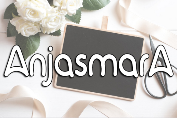 Anjasmara Font Poster 1