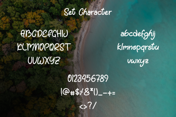 Anjhala Font Poster 4