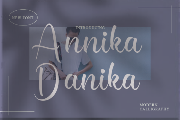 Annika Danika Font Poster 1