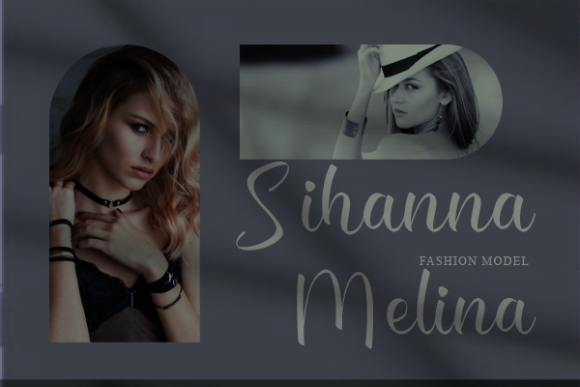 Annika Danika Font Poster 2