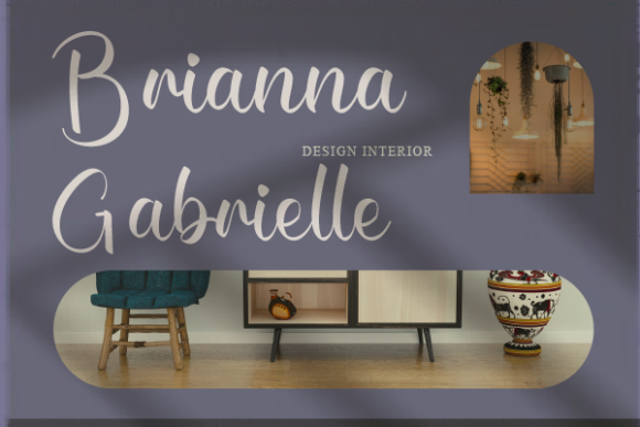 Annika Danika Font Poster 3