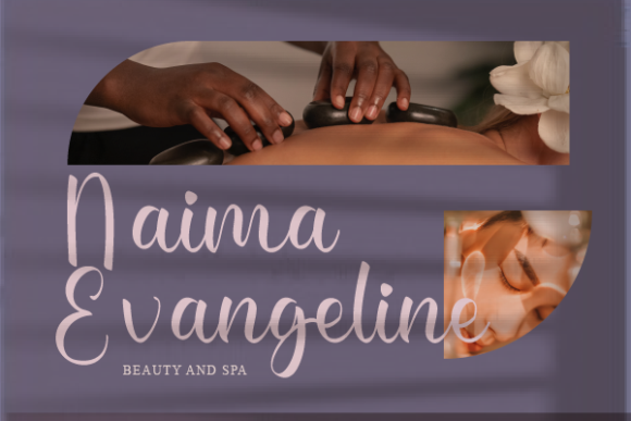 Annika Danika Font Poster 4