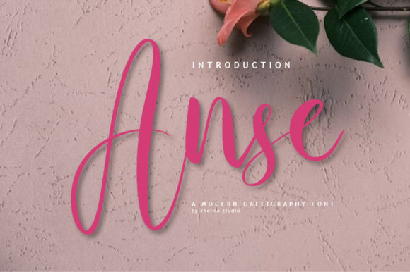 Anse Script Font