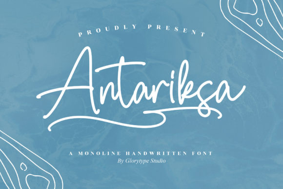 Antariksa Font Poster 1