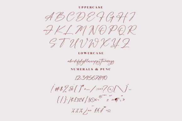 Antariskalia Signature Font Poster 13