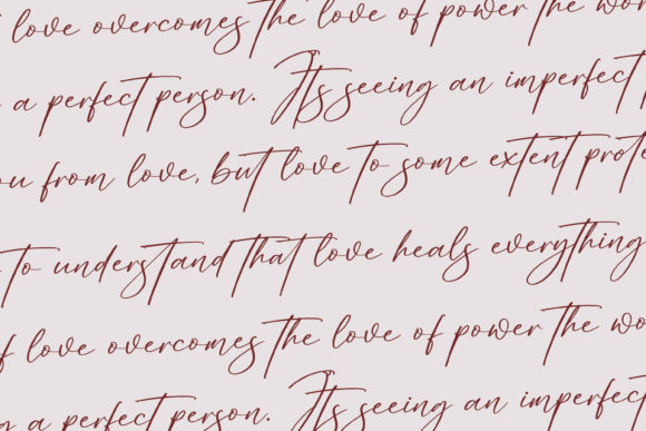 Antariskalia Signature Font Poster 10