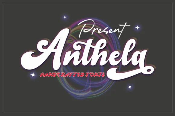 Anthela Font Anthela Font Poster 1
