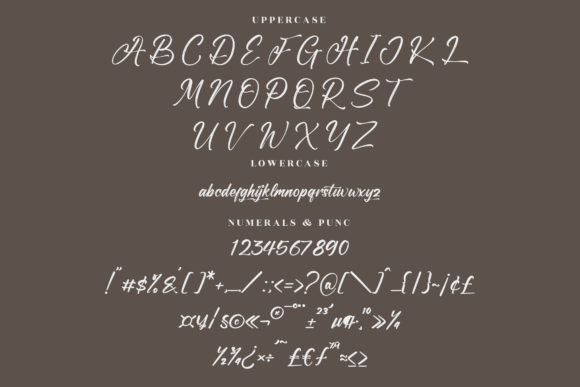 Anthony Hunters Font Poster 13