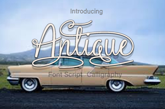 Antique Font