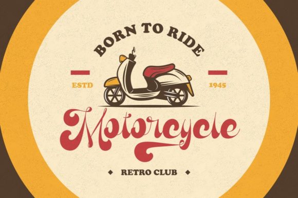 Antique Vignette Font Poster 2