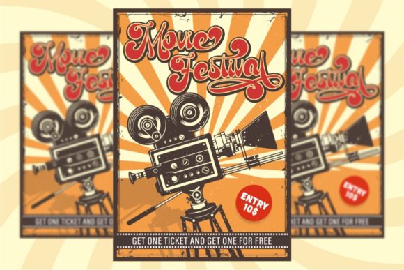 Antique Vignette Font Poster 8