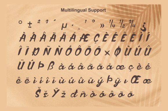 Anttane Font Poster 7