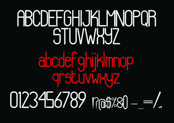 Apaya Font Poster 2