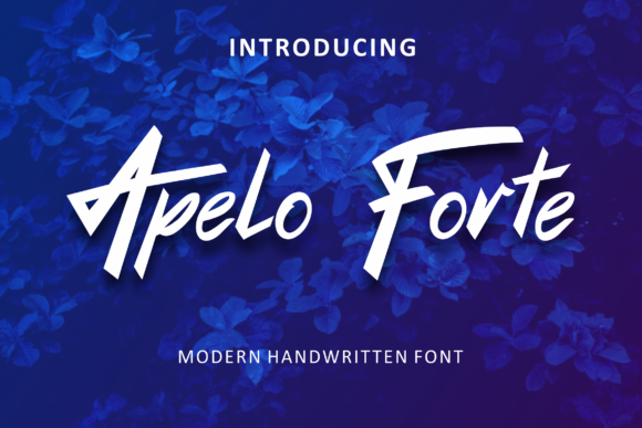 Apelo Forte Font Poster 1