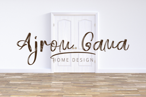 Apologize Font Poster 8