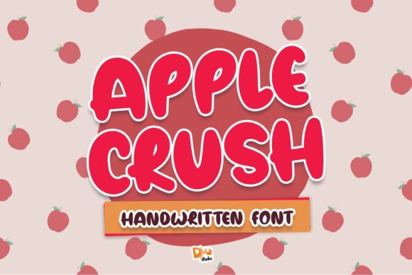 Apple Crush Font Poster 1
