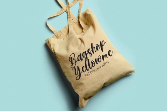 April Signature Font Poster 3