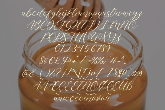 Aprilia Font Poster 4