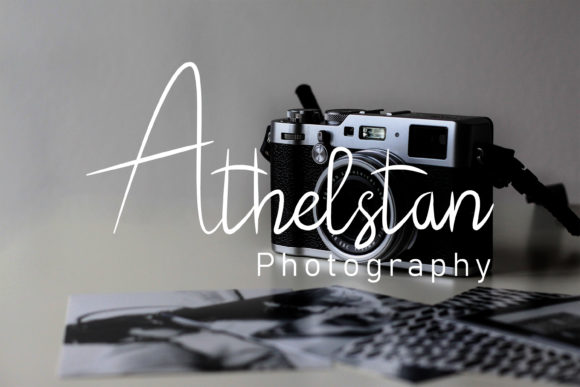 Aqiente Font Poster 3
