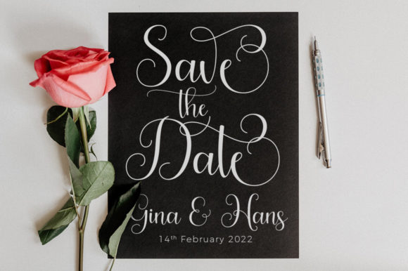 Arabela Script Font Poster 3