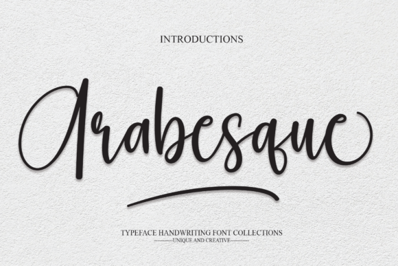 Arabesque Font