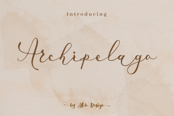 Archipelago Font Archipelago Font Poster 1