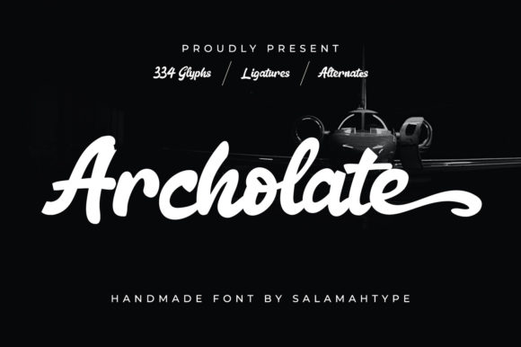 Archolate Script Font