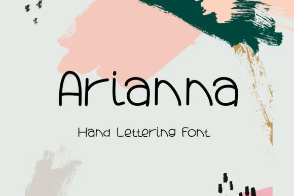 Arianna Font Arianna Font Poster 1