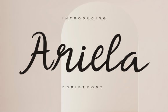 Ariela Font Poster 1