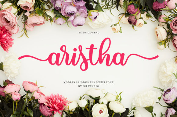 Aristha Font Poster 1