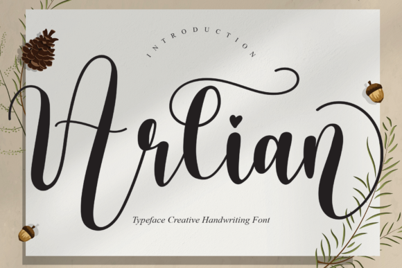 Arlian Font Poster 1