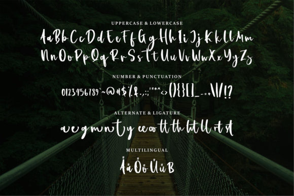 Arthut Font Poster 6