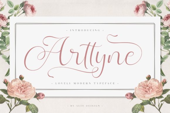 Arttyne Font Poster 1