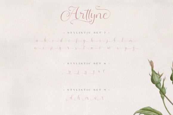 Arttyne Font Poster 11