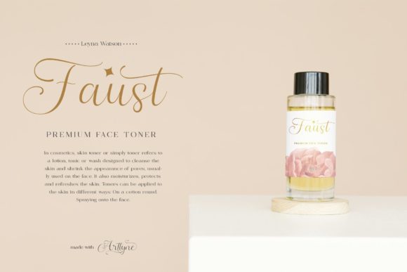 Arttyne Font Poster 12