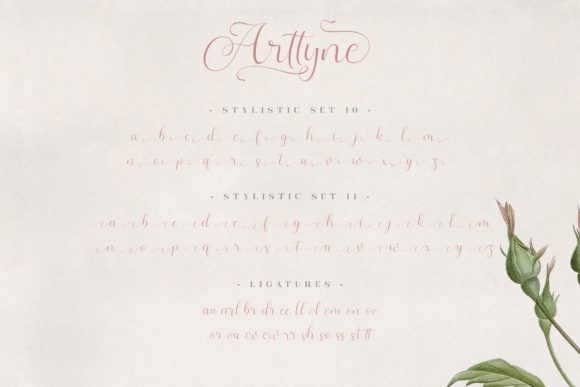 Arttyne Font Poster 13