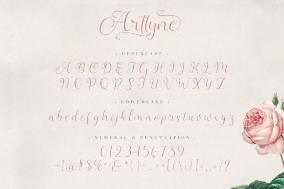 Arttyne Font Poster 5