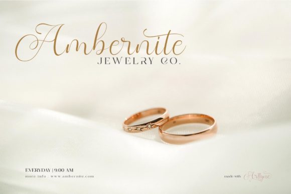 Arttyne Font Poster 10