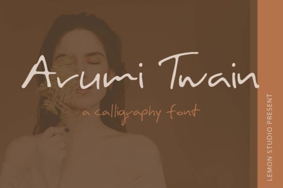 Arumi Twain Font Poster 1
