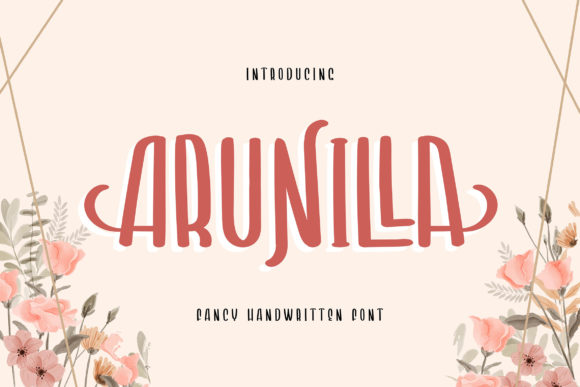 Arunilla Font Poster 1