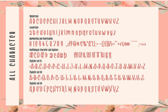 Arunilla Font Poster 6