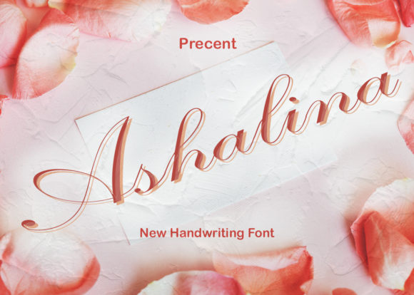 Ashalina Font Poster 1