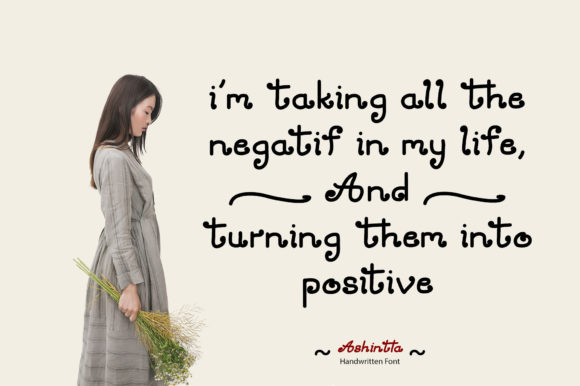 Ashintta Font Poster 9