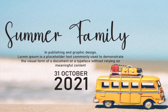 Ashley Felhan Font Poster 7