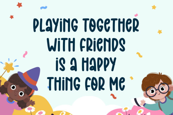 Asikha Cute Font Poster 2