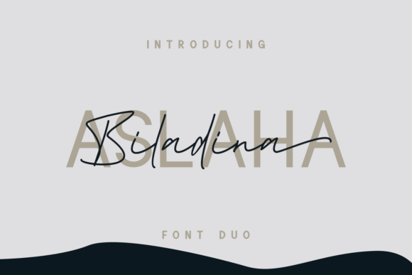 Aslaha Biladina Font Poster 1