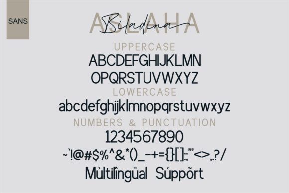 Aslaha Biladina Font Poster 6