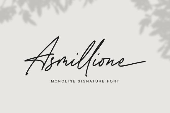 Asmillione Font